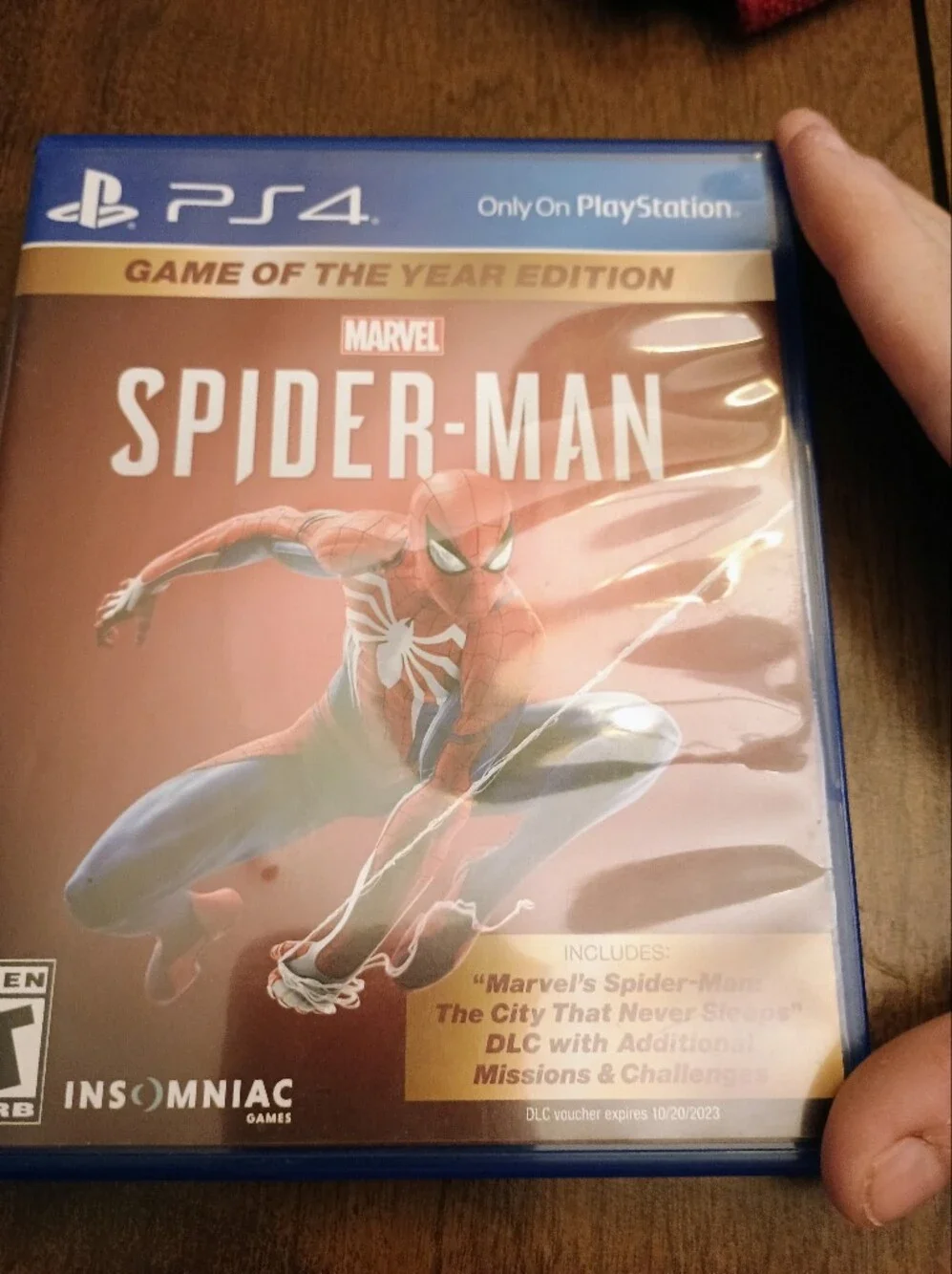 Sony PS4 Marvel Spider-Man Game of the Year Edition - Red, Blue, Gold